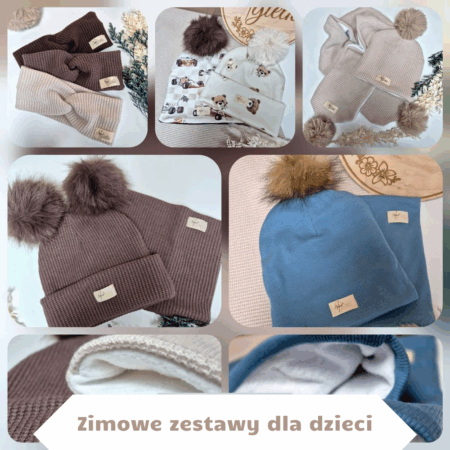 Zimowe zestawy dla dzieci