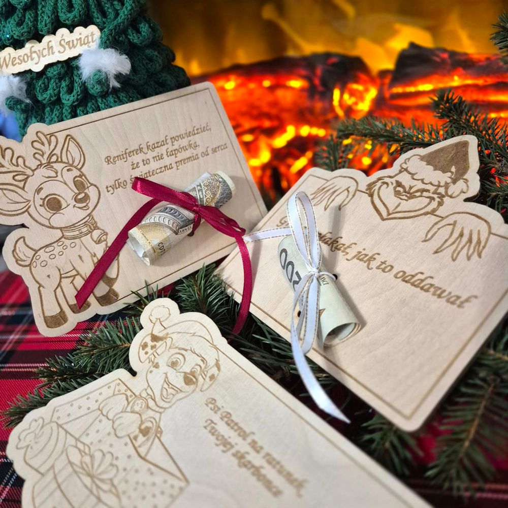 Bon świąteczny personalizowany