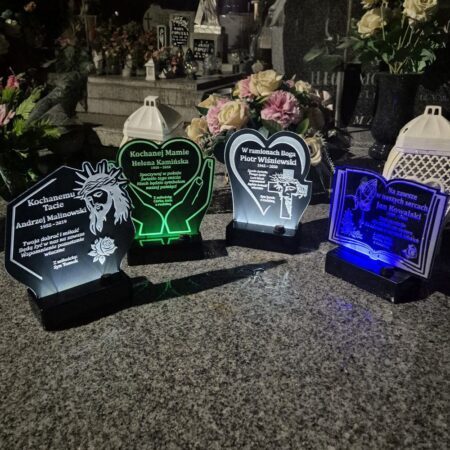 Znicz LED personalizowany
