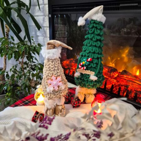 Choinka z makramy 🎄 ręcznie robiona dekoracja świąteczna