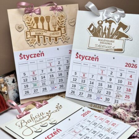 DZIADEK I BABCIA KALENDARZ